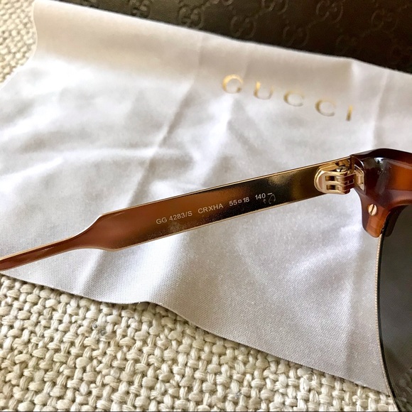 NWT Gucci GG 4283/S CRXHA Cateye Sunglasses - Picture 8 of 10